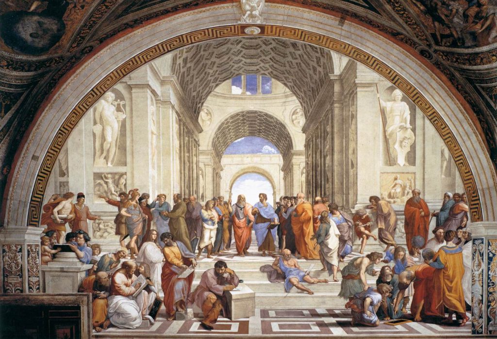 Hamilton Shapiro School of Athens Raphael fresco